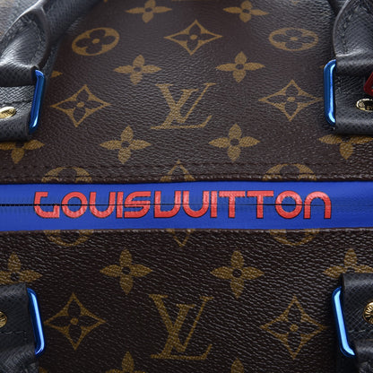 Louis Vuitton Monogram Taiga Outdoor Keepall Bandouliere 55 9 of 9