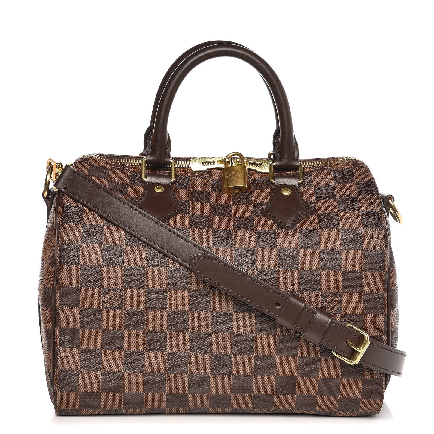 Damier Ebene Speedy Bandouliere 25