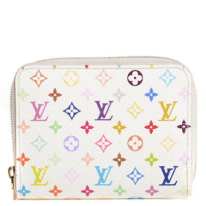 Louis Vuitton Monogram Multicolor Zippy Coin Purse White 1 of 7