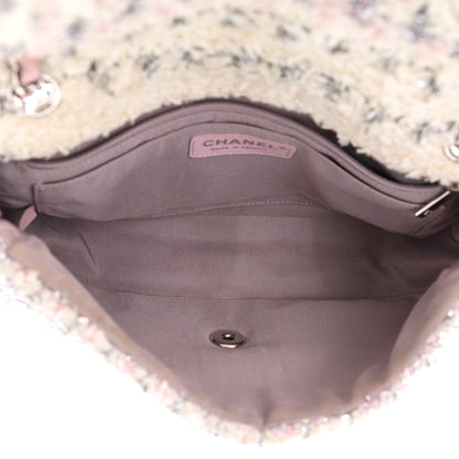 Chanel Tweed Medium Single Flap Pink 5 of 11