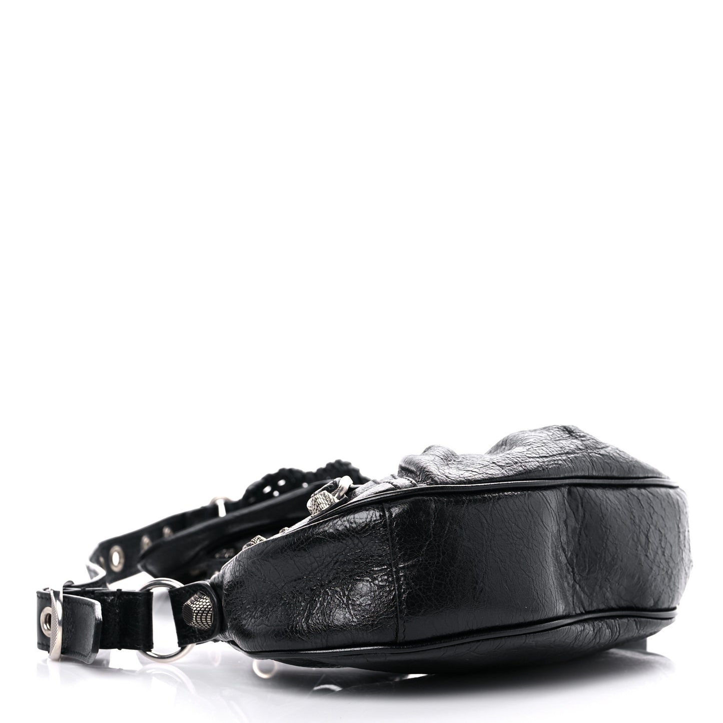 Agneau Arena Le Cagole Shoulder Bag XS Black