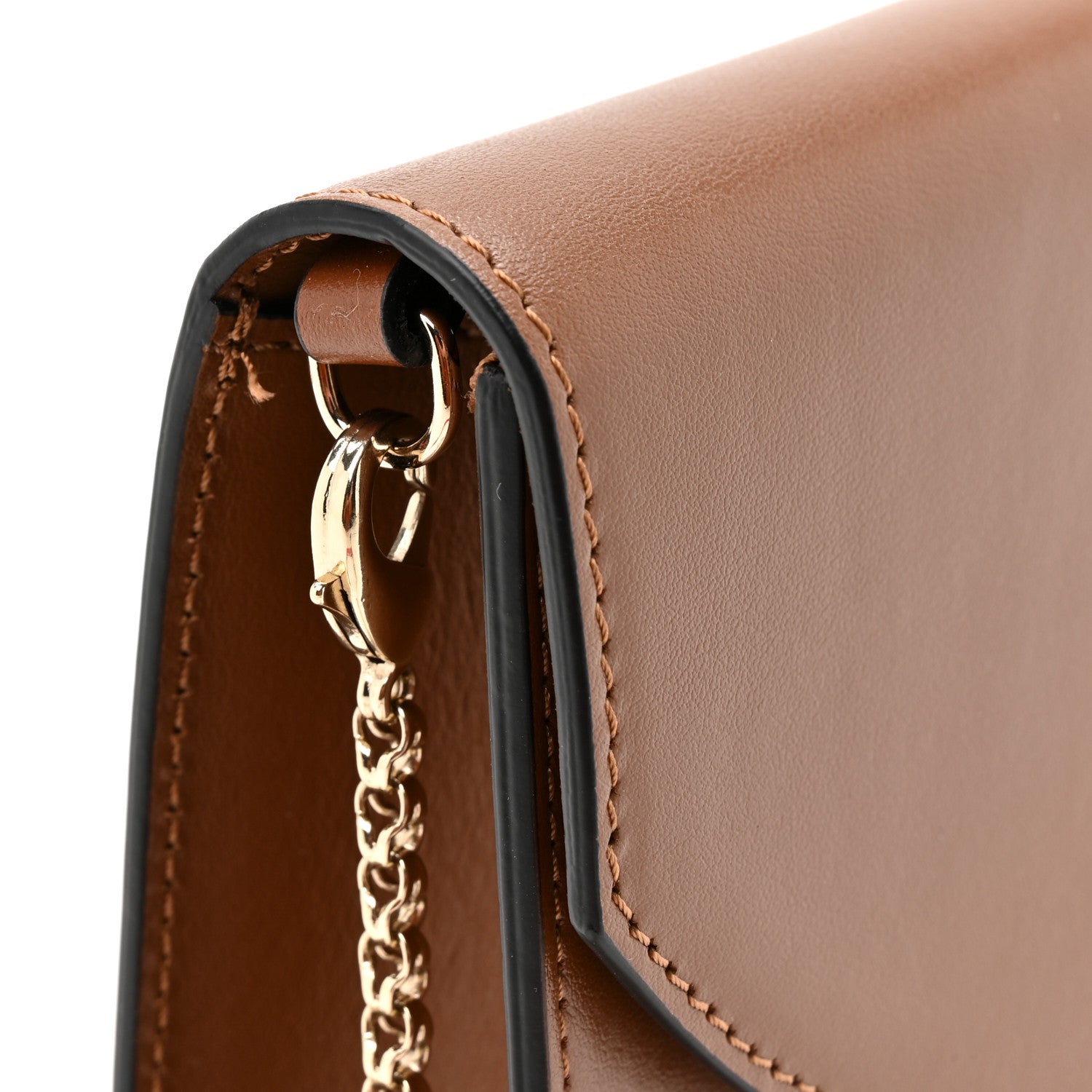 Christian Louboutin Calfskin Loubi54 Crossbody Clutch Biscotto 10 of 10