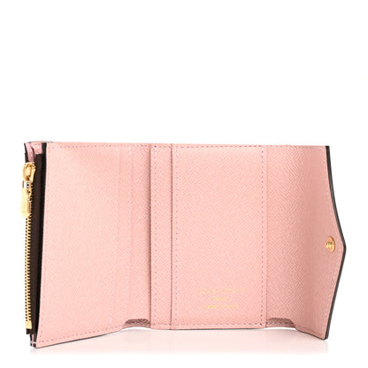 Louis Vuitton Monogram Zoe Wallet Rose Ballerine 5 of 9