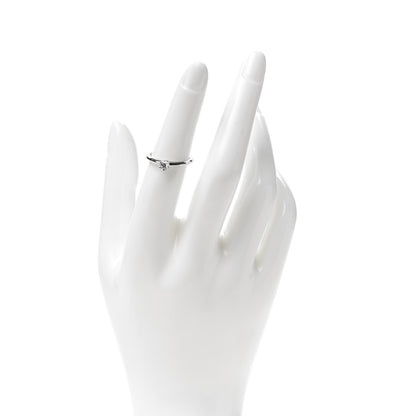 Tiffany Platinum Diamond .19ct Solitaire Engagement Ring 51 5.75 2 of 6