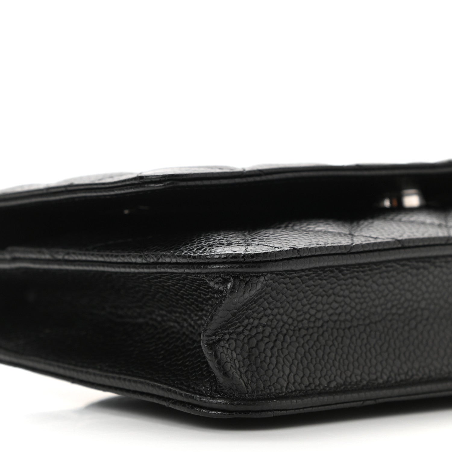 Chanel Caviar Quilted Wallet On Chain WOC Black 9 of 11