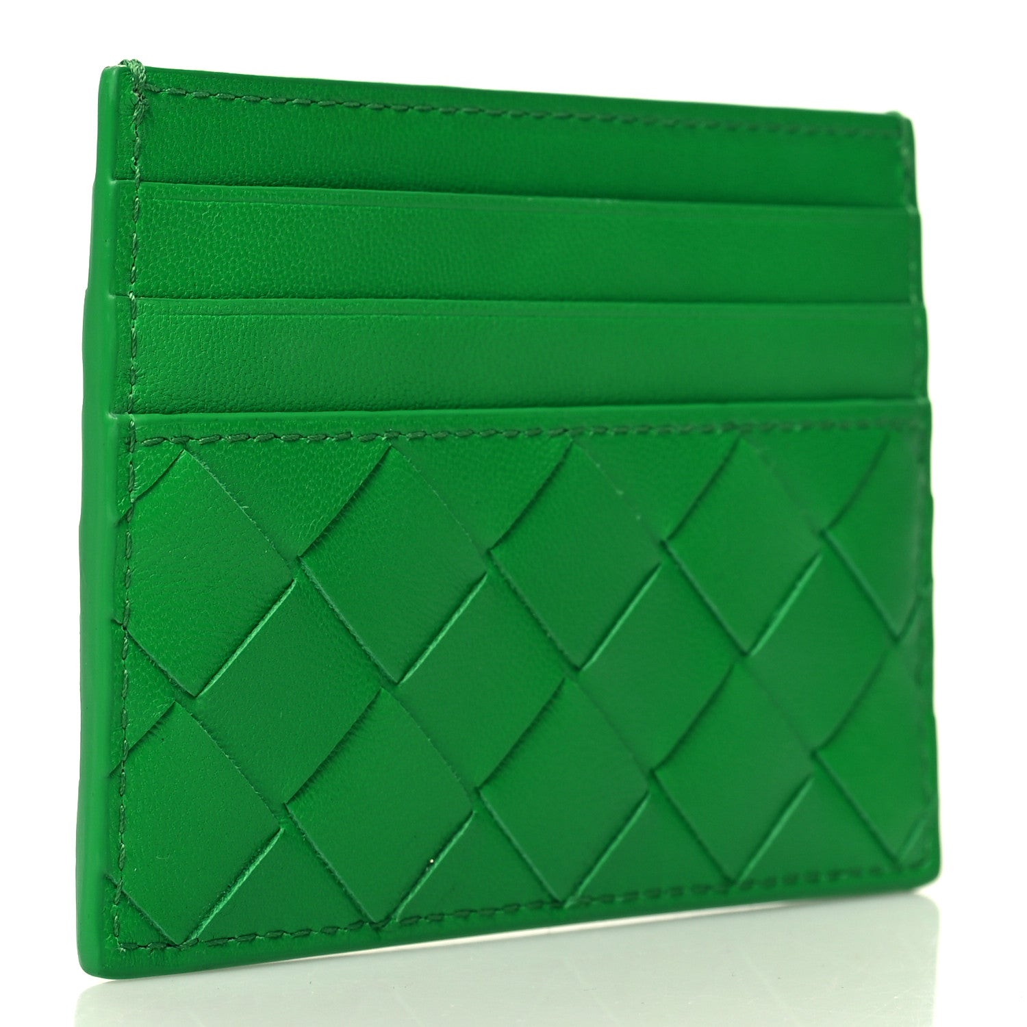Bottega Veneta Nappa Intrecciato Card Holder Parakeet 3 of 8