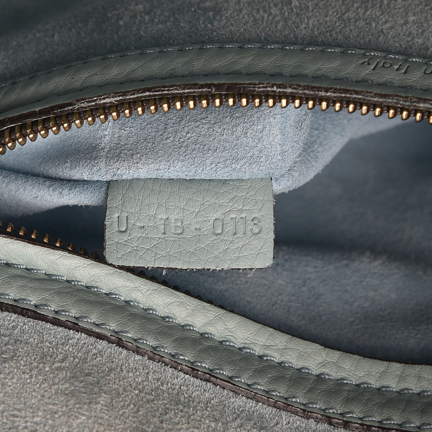 Celine Supple Calfskin Medium Phantom Luggage Glacier 6 of 17