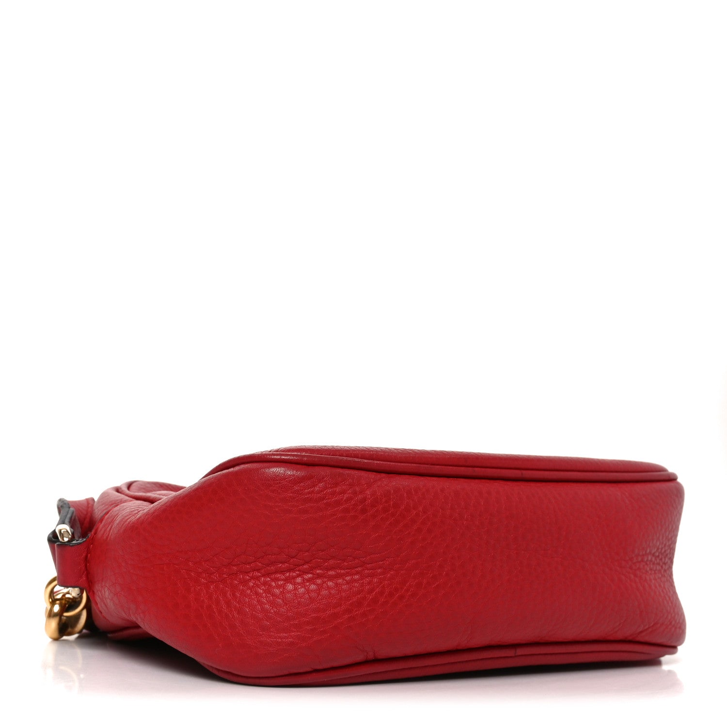 Gucci Pebbled Calfskin Small Soho Disco Bag Tabasco Red 4 of 10