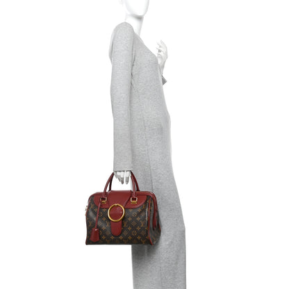 Louis Vuitton Monogram Golden Arrow Speedy Burgundy 2 of 14