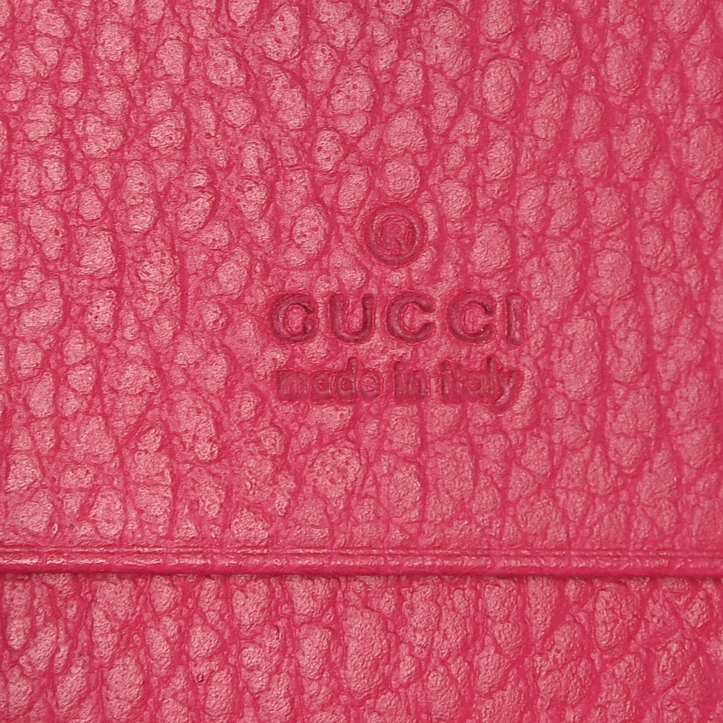 Dollar Calfskin GG Marmont Card Case Box Pink