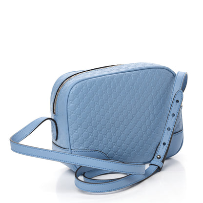 Gucci Microguccissima Mini Bree Messenger Bag Mineral Blue 3 of 10