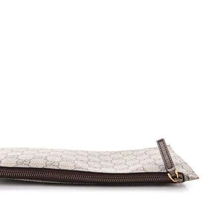 Gucci GG Supreme Monogram Web Ophidia Tote Brown 14 of 15