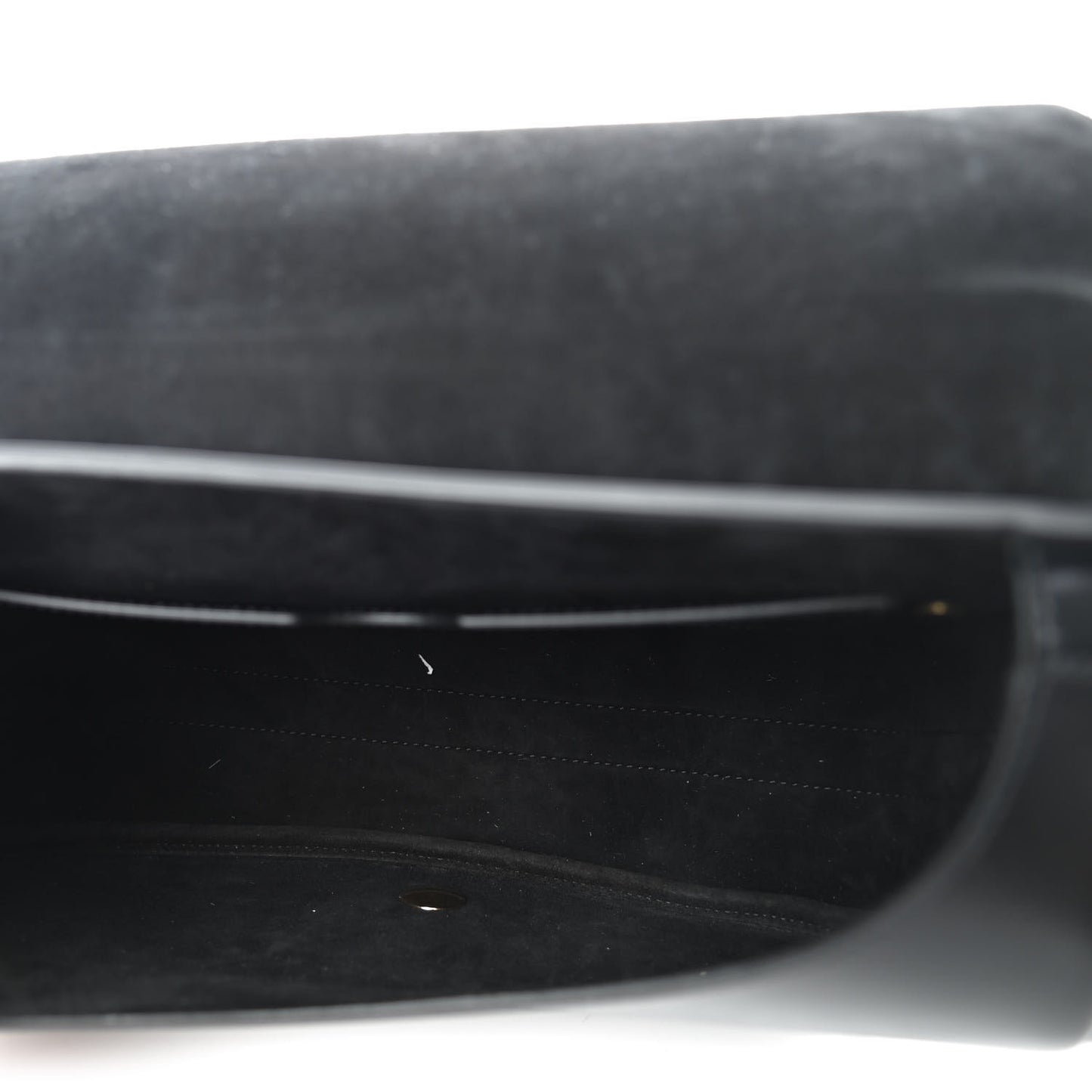 Box Calfskin Large Bobby Flap Black