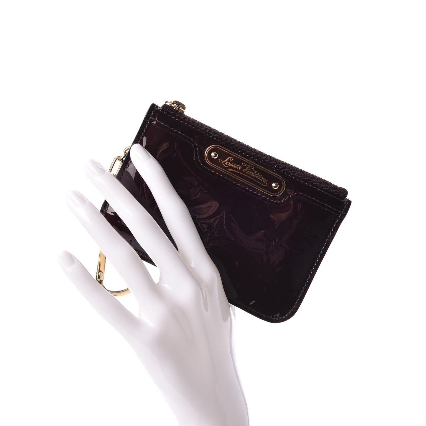 Vernis Key Pouch Amarante