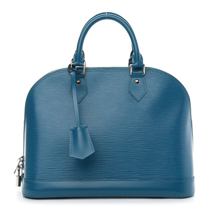 Louis Vuitton Epi Alma PM Cyan 1 of 11