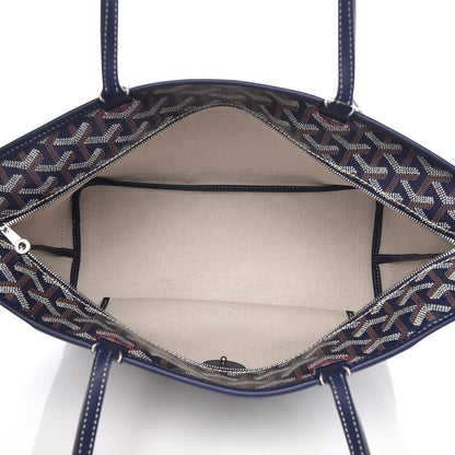 Goyard Goyardine Artois PM Navy 5 of 9