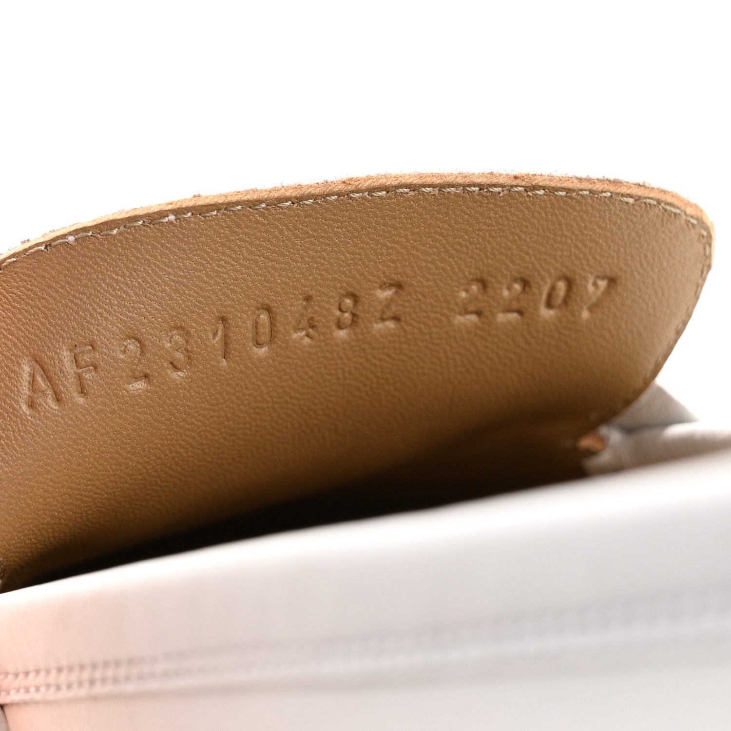 Hermes Calfskin Womens Paris Loafers 37 White 8 of 9