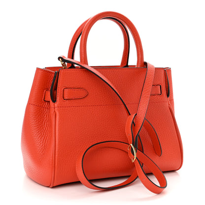 Mulberry Heavy Grain Small Belted Bayswater Tote Hibiscus 2 of 10