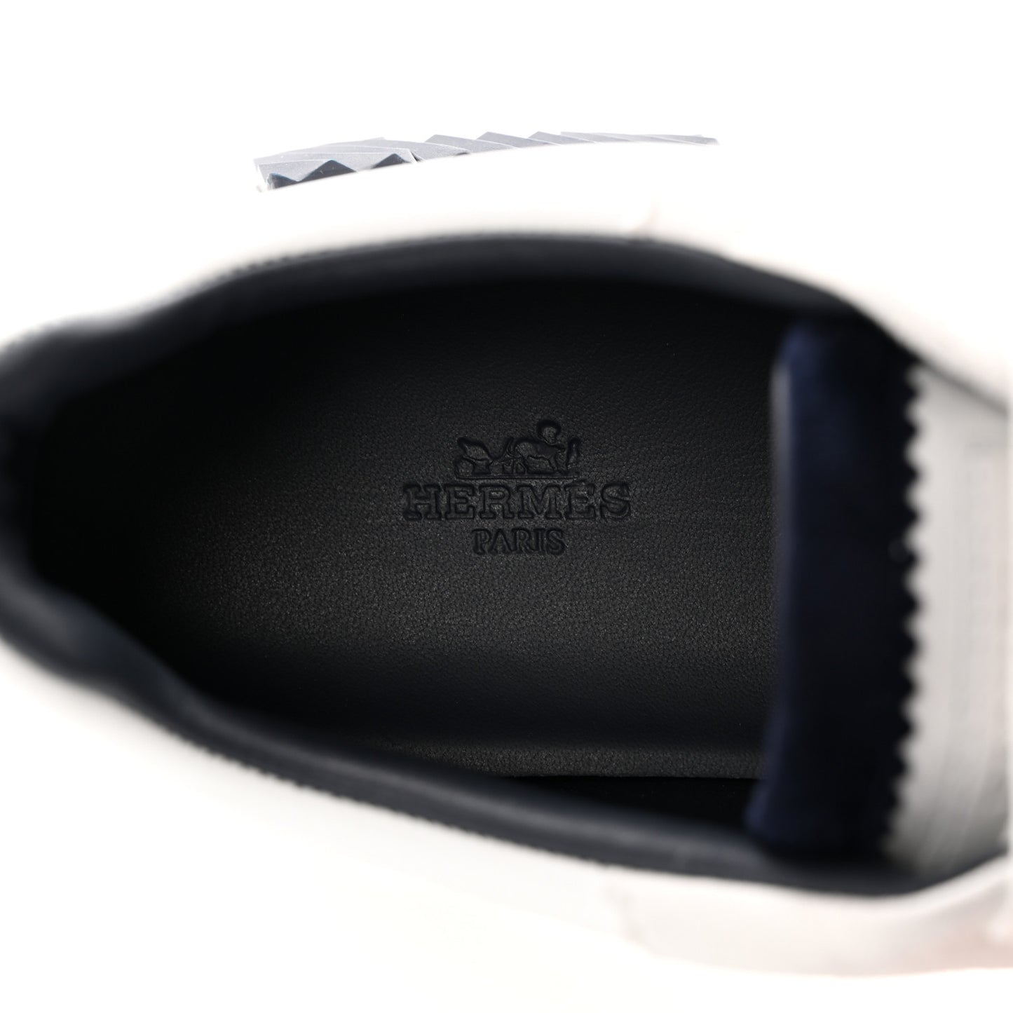 Goatskin Suede Mens Bouncing Sneakers 44 White