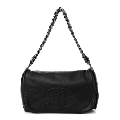 Chanel Calfskin Small Rock and Chain Flap Black 1 of 11