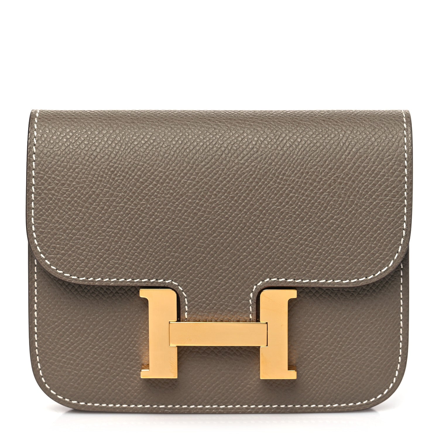 Hermes Epsom Constance Slim Wallet Etoupe 1 of 8