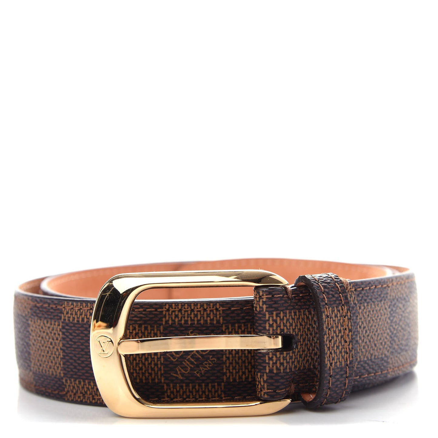 Damier Ebene 30mm Ellipse Belt 85 34