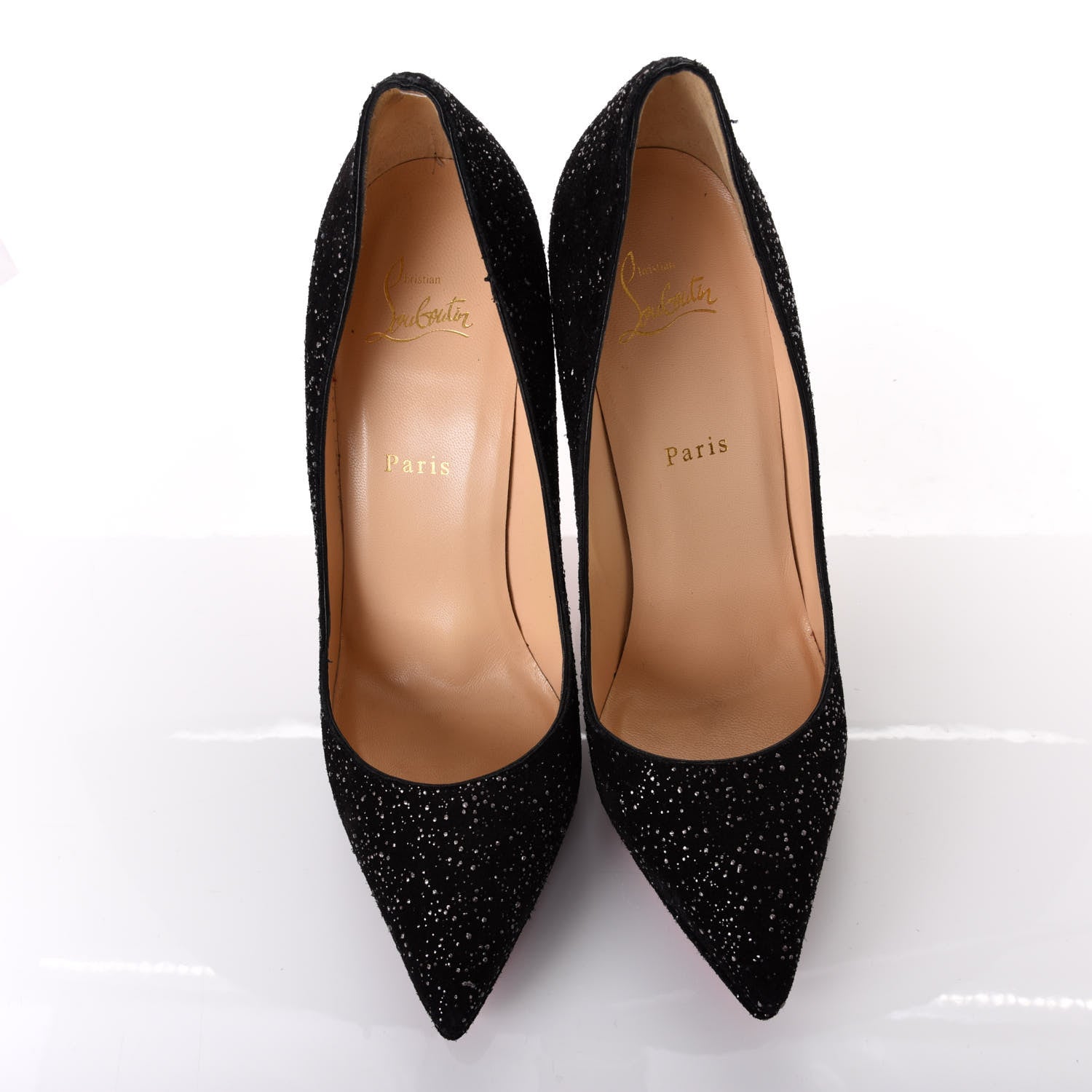 Christian Louboutin Crosta Meteor Pigalle Plato 120 Pumps 41 Black 5 of 8