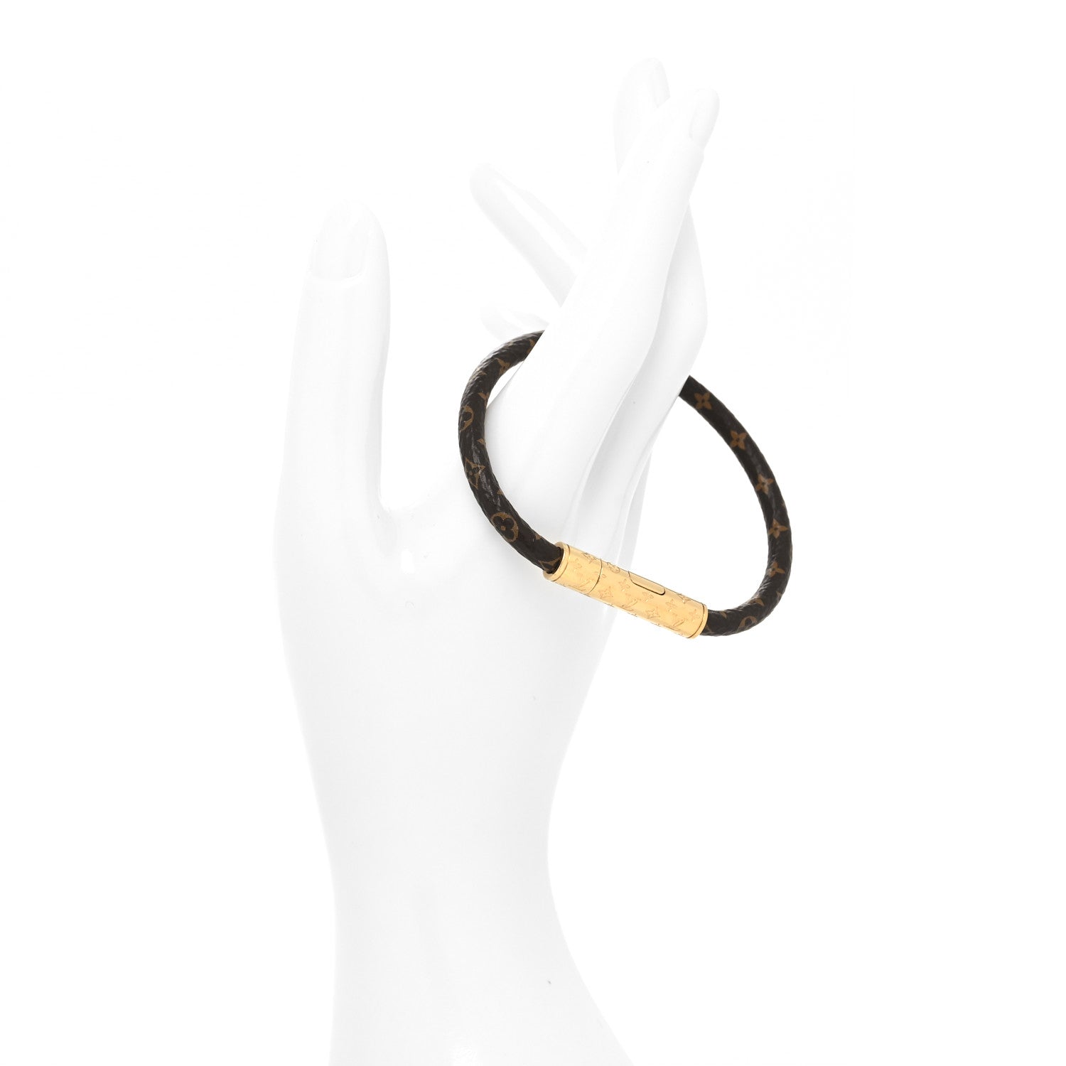 Louis Vuitton Monogram LV Confidential Bracelet 17 2 of 5