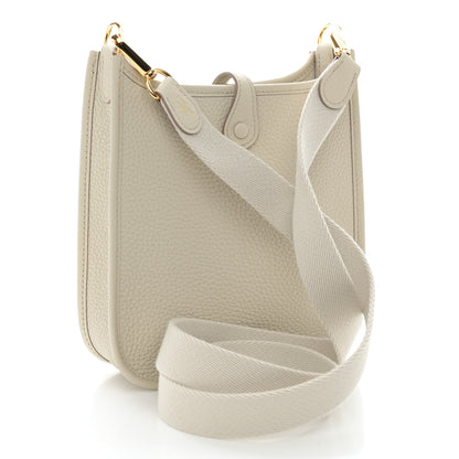 Hermes Taurillon Clemence Amazone Evelyne TPM Beton 3 of 11