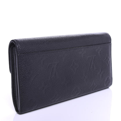 Louis Vuitton Empreinte Sarah Wallet NM Black 3 of 7
