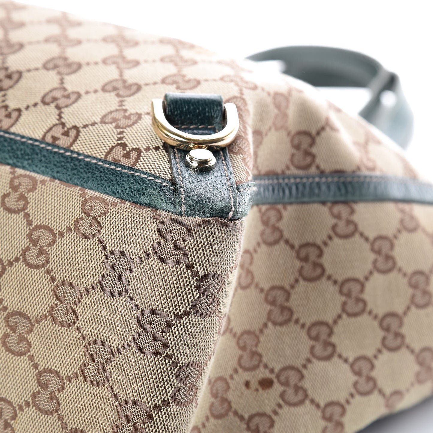 Monogram Large Abbey Tote Green