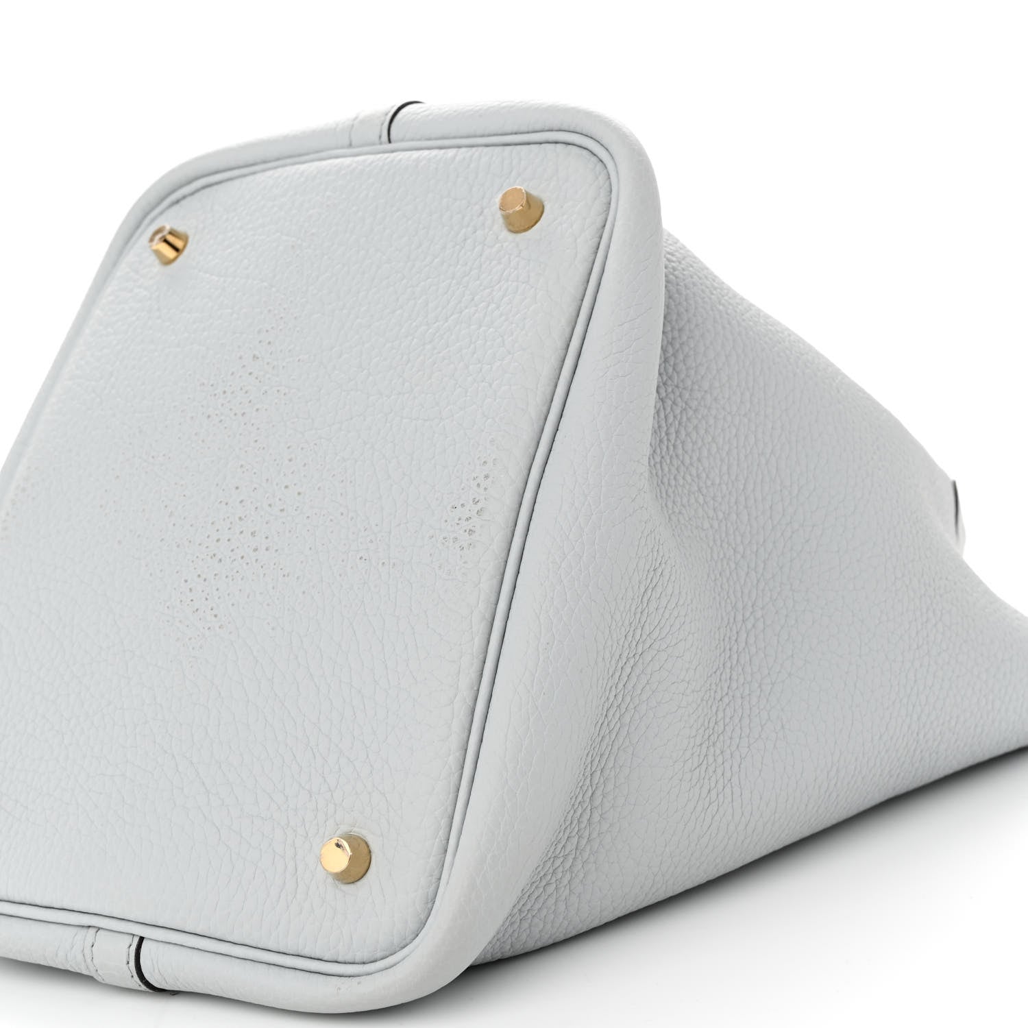 Hermes Taurillon Clemence Picotin Lock 22 MM Bleu Pale 10 of 11