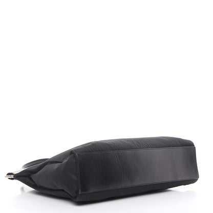 Prada Tessuto Nylon Soft Calf Tote Black 4 of 15