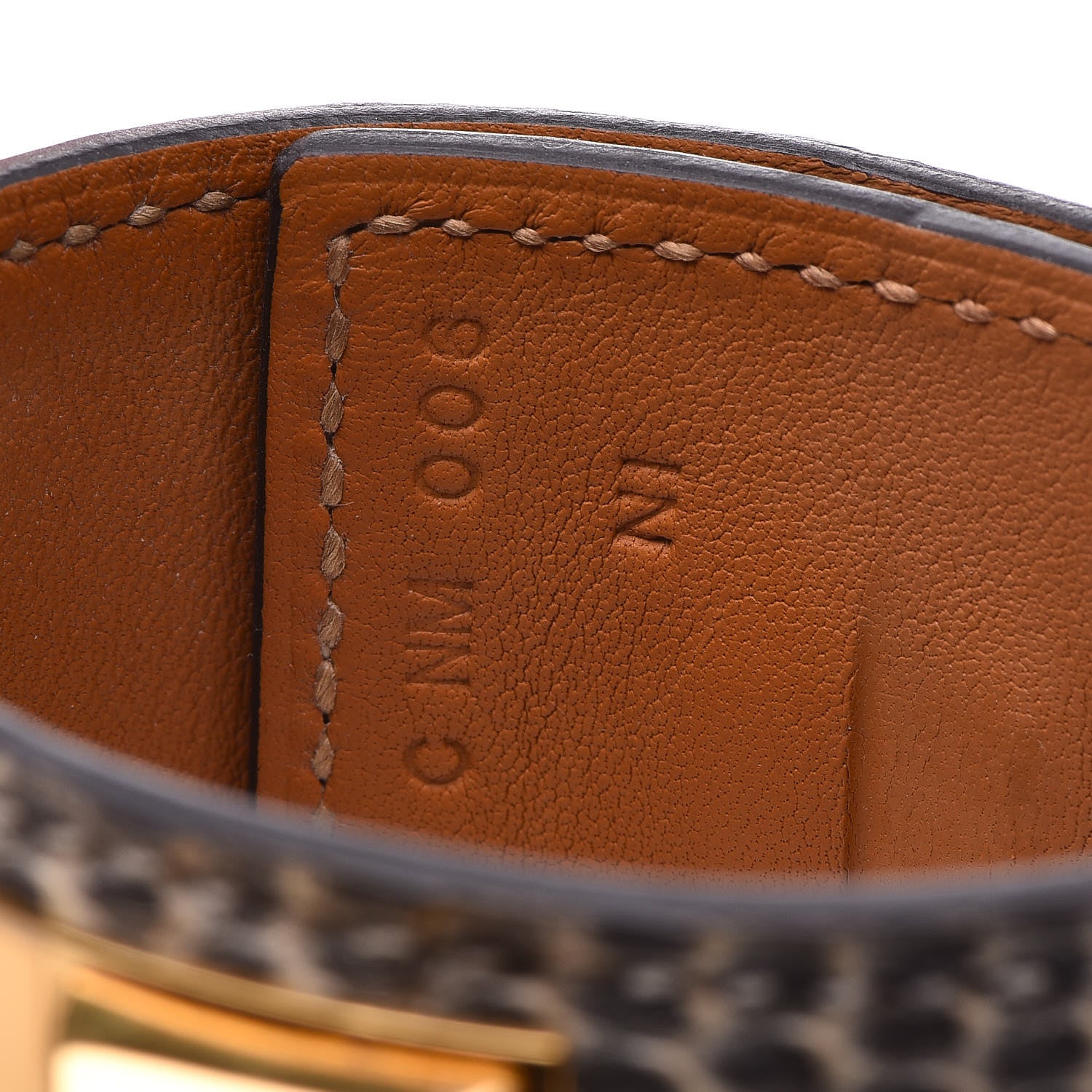 Hermes Lizard Collier De Chien CDC Bracelet T2 Ombre 6 of 11