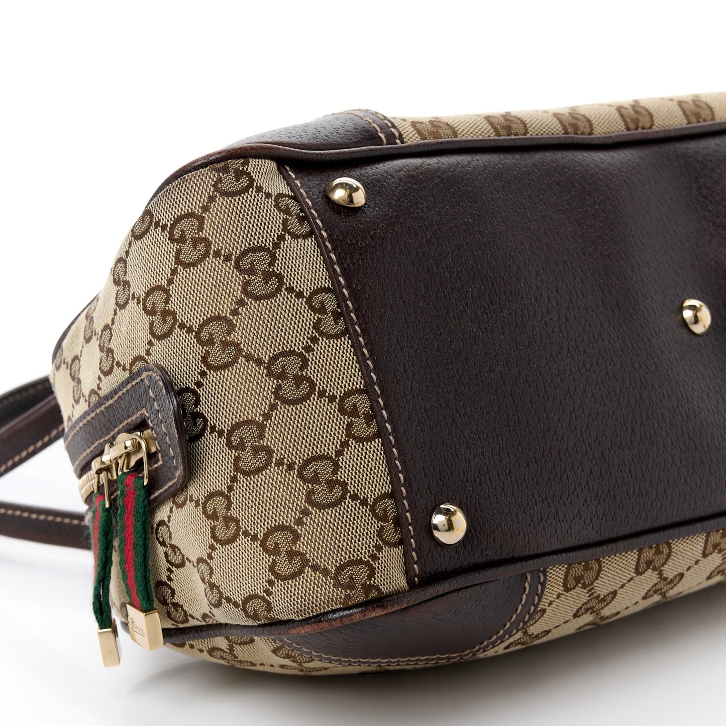 Monogram Small Princy Satchel Dark Brown