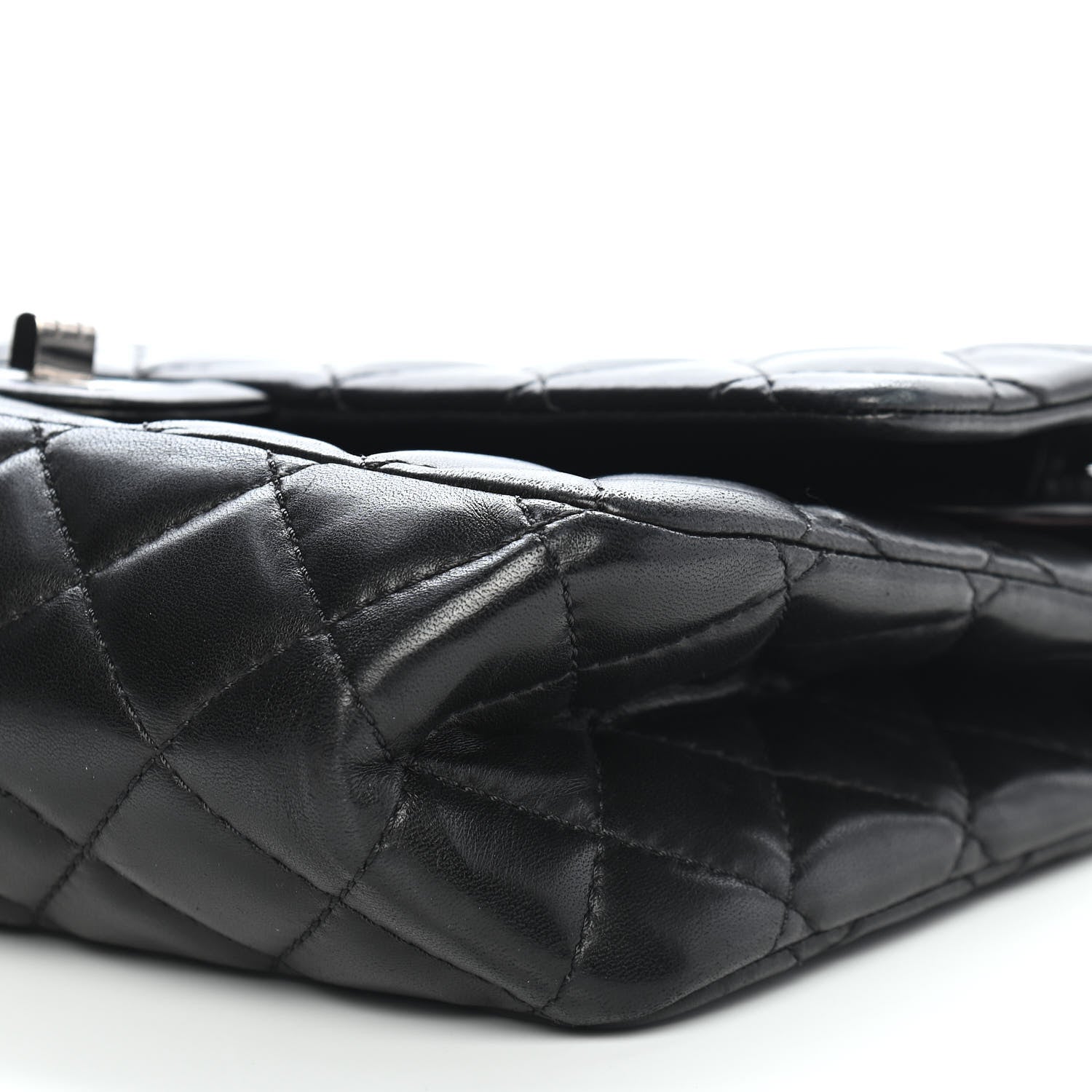 Chanel Lambskin Quilted 2.55 Reissue 226 Flap Black 9 of 10
