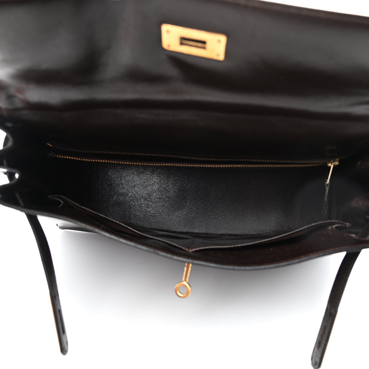 Hermes Box Kelly Retourne 32 Chocolate 4 of 13