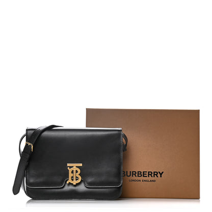 Burberry Calfskin Medium TB Bag Black 21 of 21