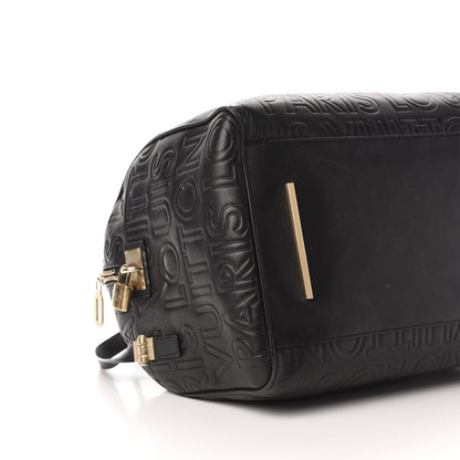 Louis Vuitton Calfskin Embossed Speedy Cube 30 Black 9 of 13