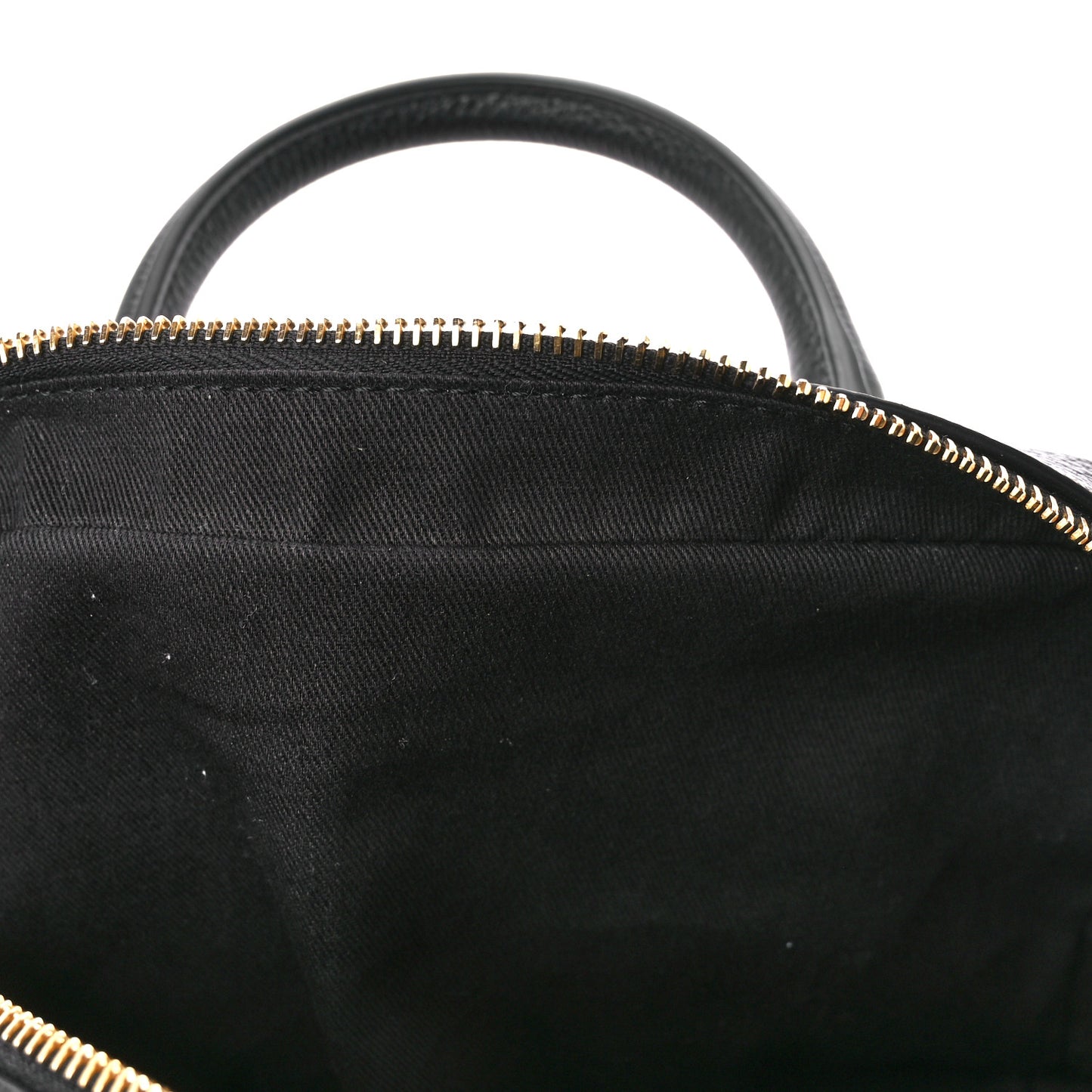 Saffiano Virtus Small Bowling Bag Black