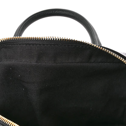 Versace Saffiano Virtus Small Bowling Bag Black 15 of 15