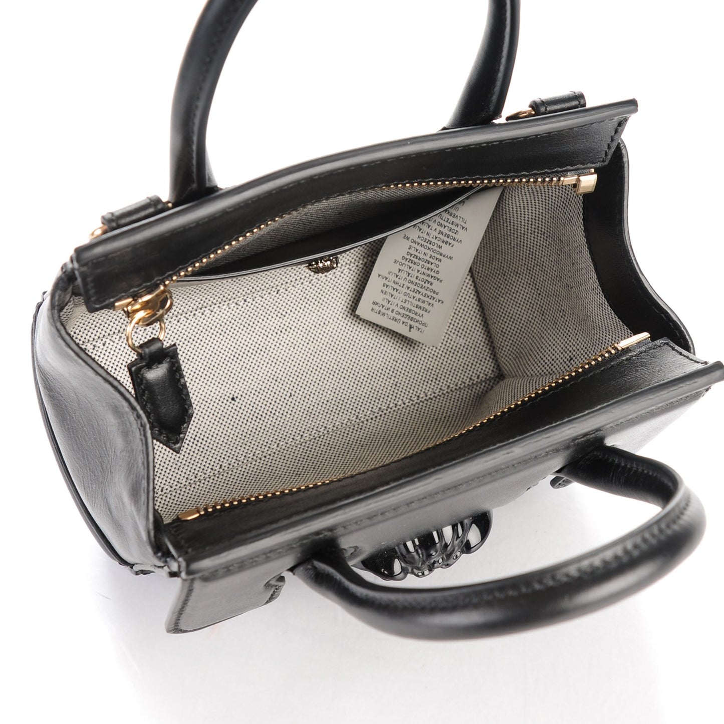 Calfskin Small Palazzo Empire Bag Black