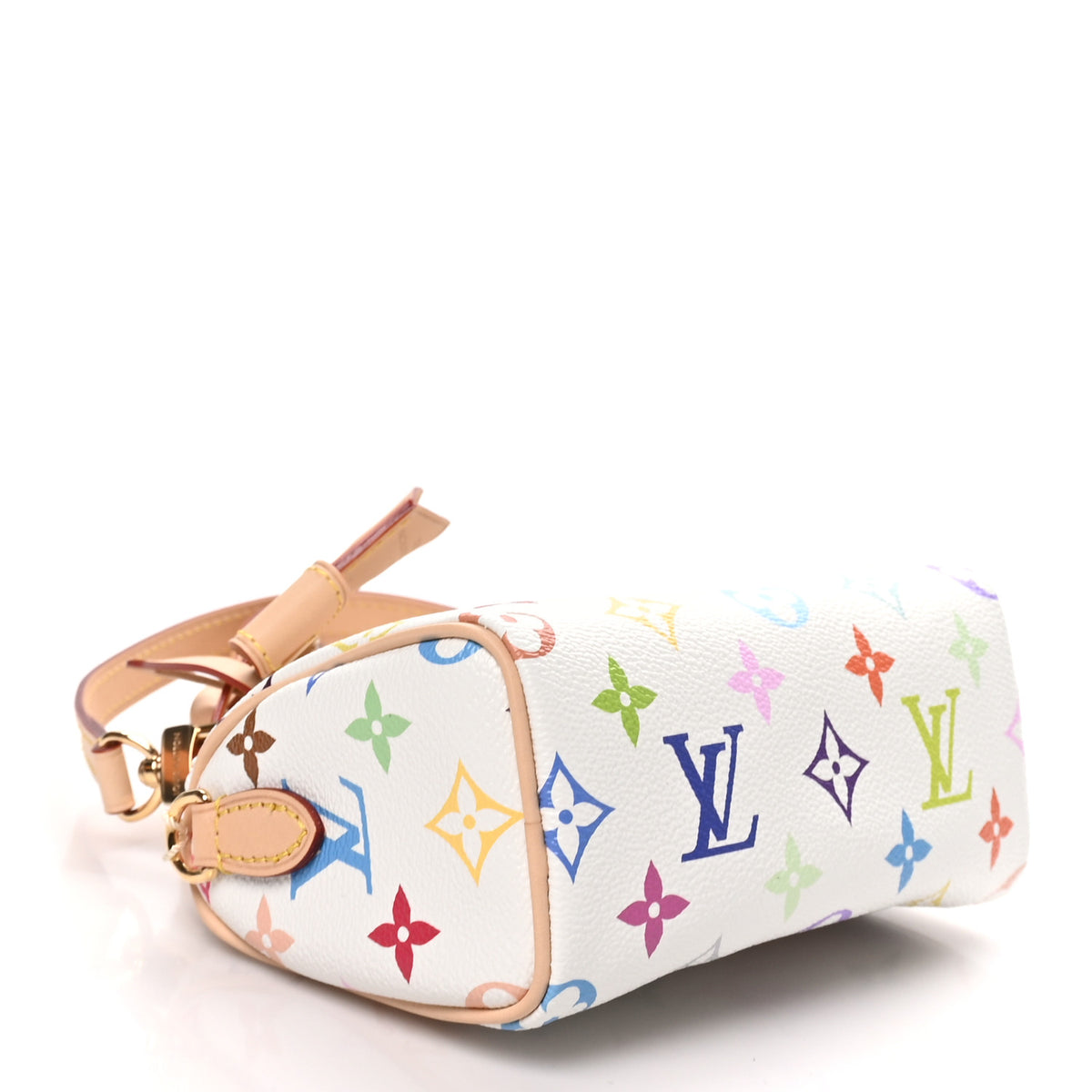 LV X TM Monogram Multicolor Nano Speedy White