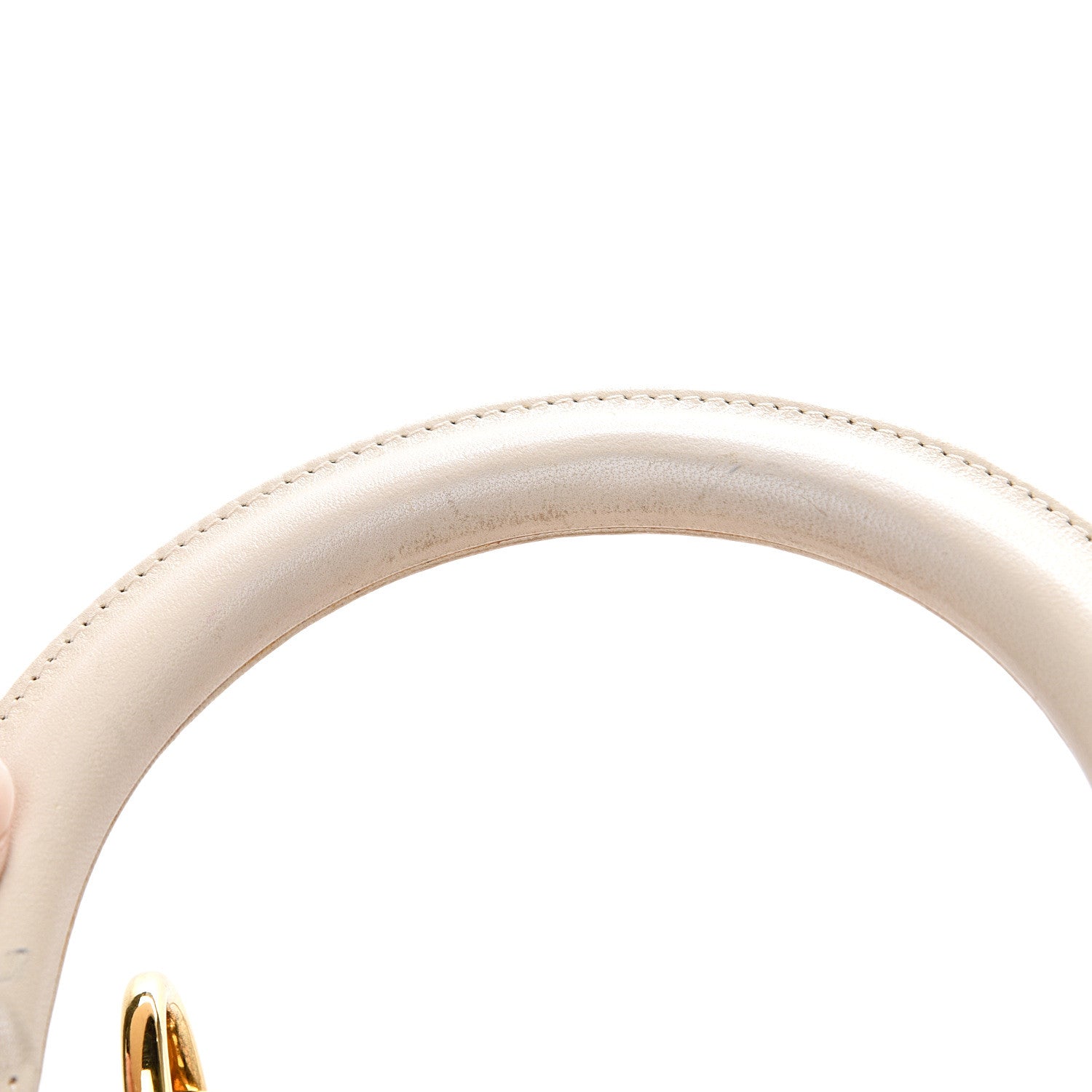 Christian Dior Lambskin Cannage Large Lady Dior Light Beige 20 of 21