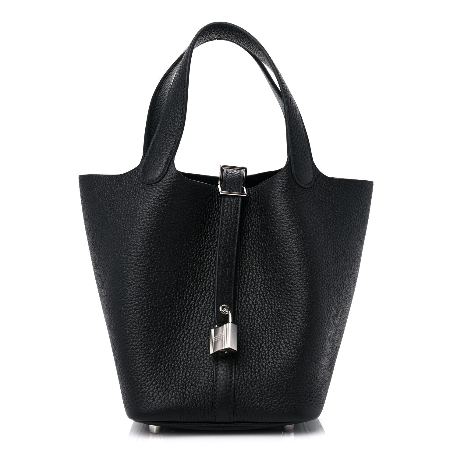 Hermes Taurillon Clemence Picotin Lock 18 PM Black 1 of 10