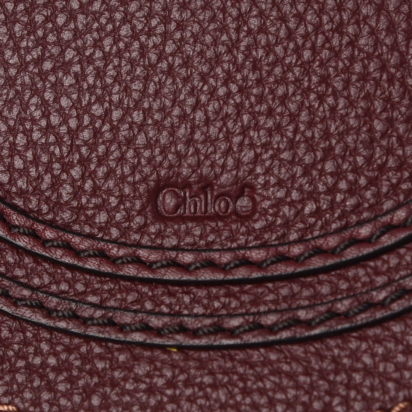 Calfskin Mini Marcie Round Crossbody Bag Dark Velvet