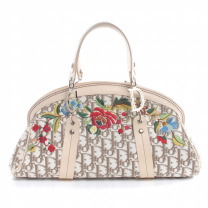 Christian Dior Monogram Vintage Flowers Frame Satchel 1 of 8