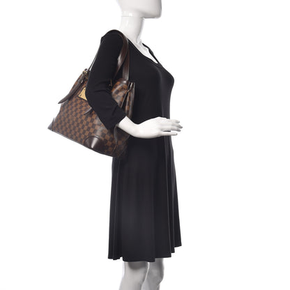 Louis Vuitton Damier Ebene Hampstead MM 2 of 17