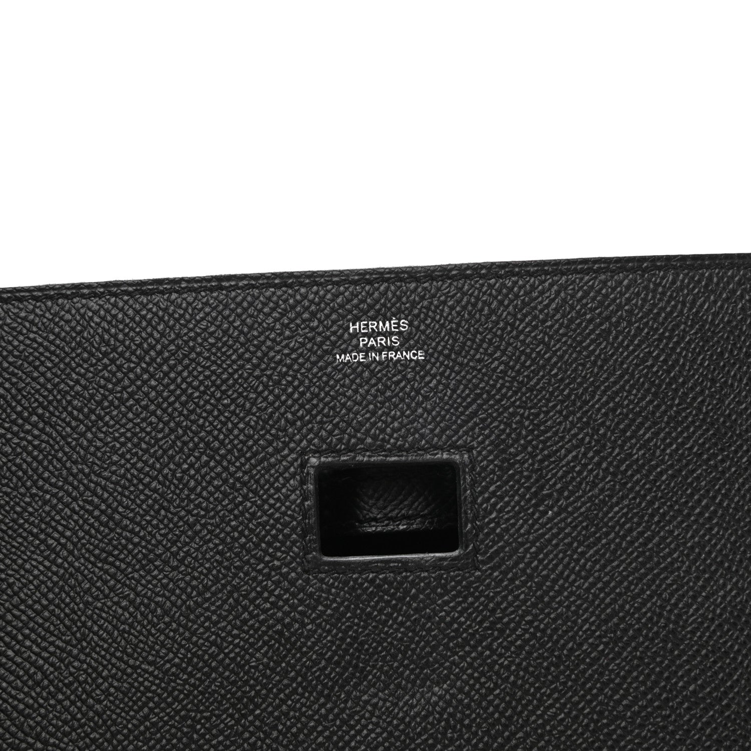 Hermes Vache Hunter Baton de Craie Pochette Black 6 of 8