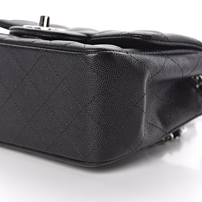 Chanel Caviar Quilted Mini Square Flap Black 9 of 10